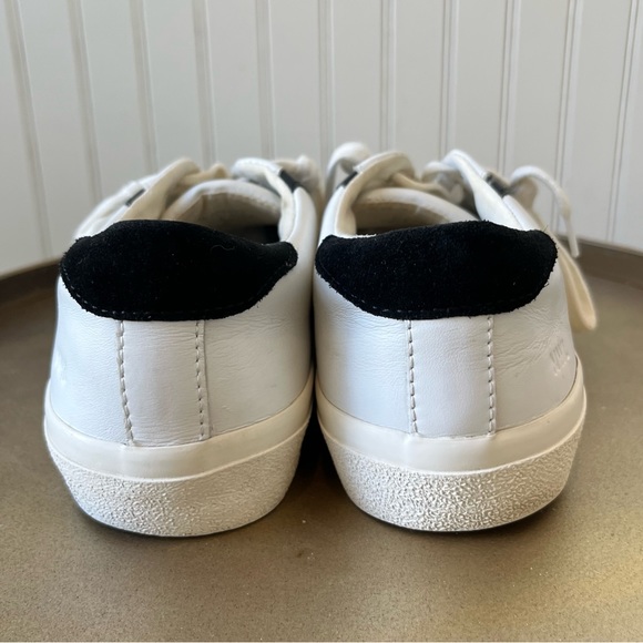 MADEWELL DELIA SIDEWALK LOW TOP SNEAKERS | WHITE/BLACK | SIZE: 7 | EUC - Picture 4 of 7